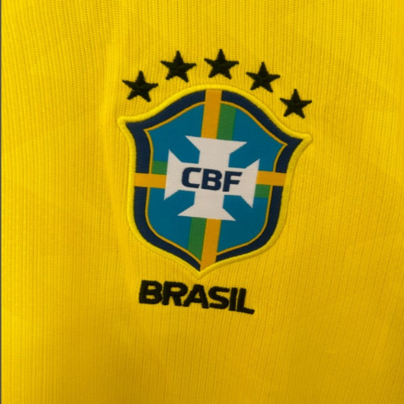 Brazil National Team Nike Aldult 2026 Home Stadium Replica Kit yellow