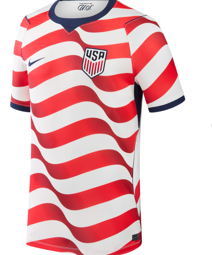 USMNT Nike Youth 2026 Home Stadium Replica Jersey - White