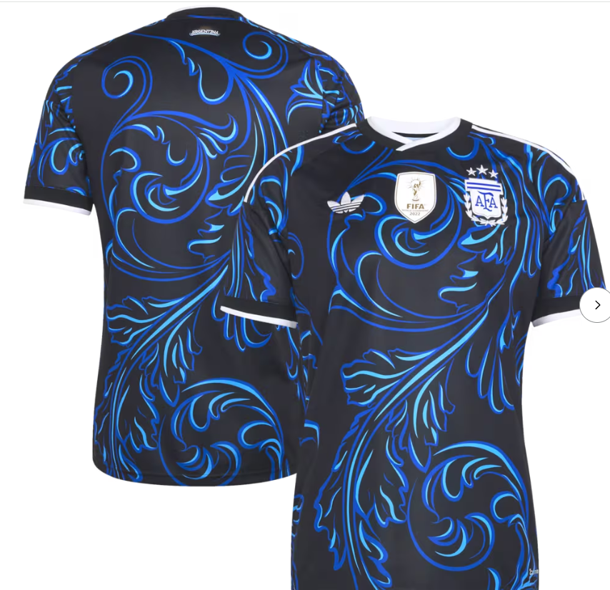 Argentina National Team adidas 2026 Away Replica Jersey - Black