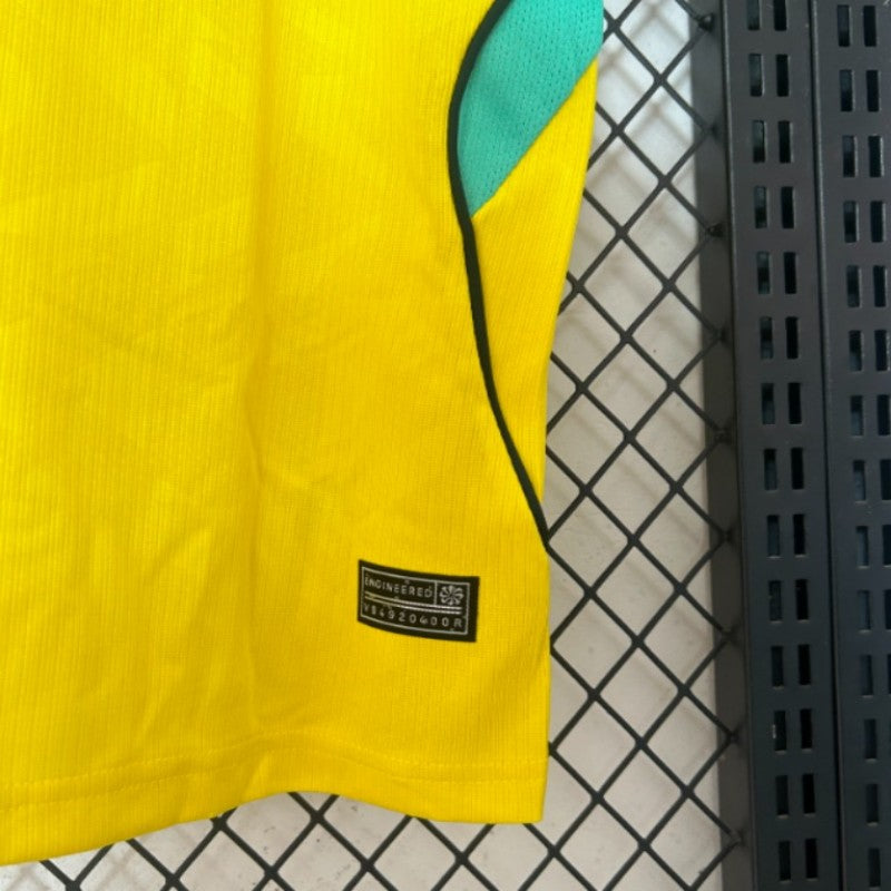 Brazil National Team Nike Aldult 2026 Home Stadium Replica Kit yellow