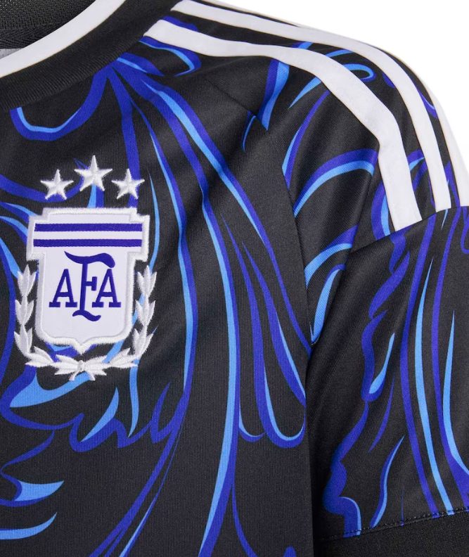 Argentina National Team adidas 2026 Away Replica Jersey - Black
