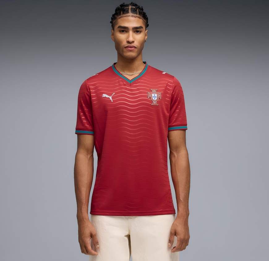 Portugal National Team Puma 2026 Home Replica  Jersey - Red