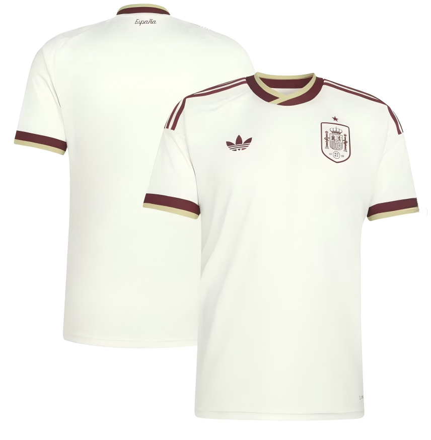 Spain National Team adidas Youth 2026 Away Replica Jersey - White