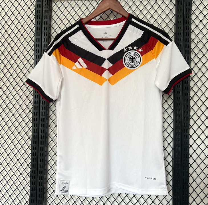 Germany National Team adidas 2026 Home On-Field Authentic Custom Jersey - White