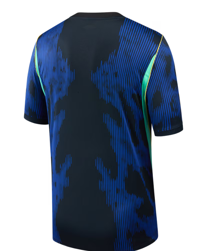 Brazil National Team Jordan Brand 2026 Away Stadium Replica Jersey - Blue